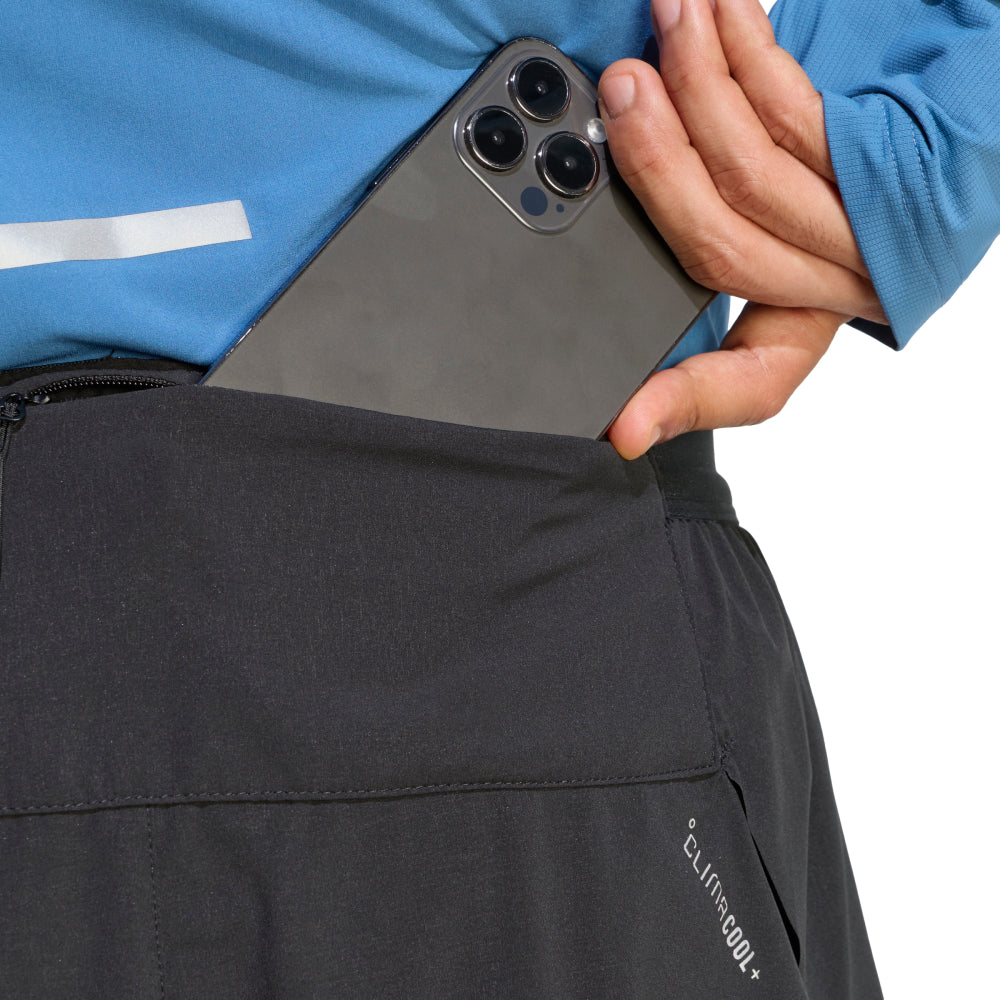 ADIDAS ADI365 Climacool+ 4 Pocket 2in1 Men's Running Shorts Supersports Thailand