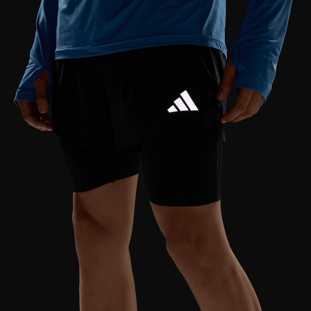 ADIDAS ADI365 Climacool+ 4 Pocket 2in1 Men's Running Shorts Supersports Thailand