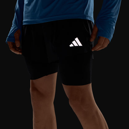 ADIDAS ADI365 Climacool+ 4 Pocket 2in1 Men's Running Shorts