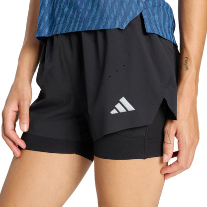 ADIDAS ADI365 Climacool+ 4 Pocket 2in1 Women's Running Shorts