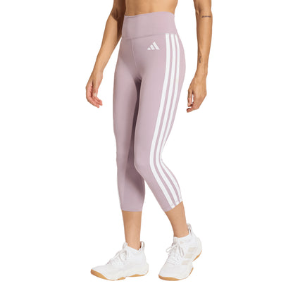 ADIDAS Optime Essentials Workout 3-Stripes 3/4 กางเกงเลกกิ้งออกกำลังกายผู้หญิง
