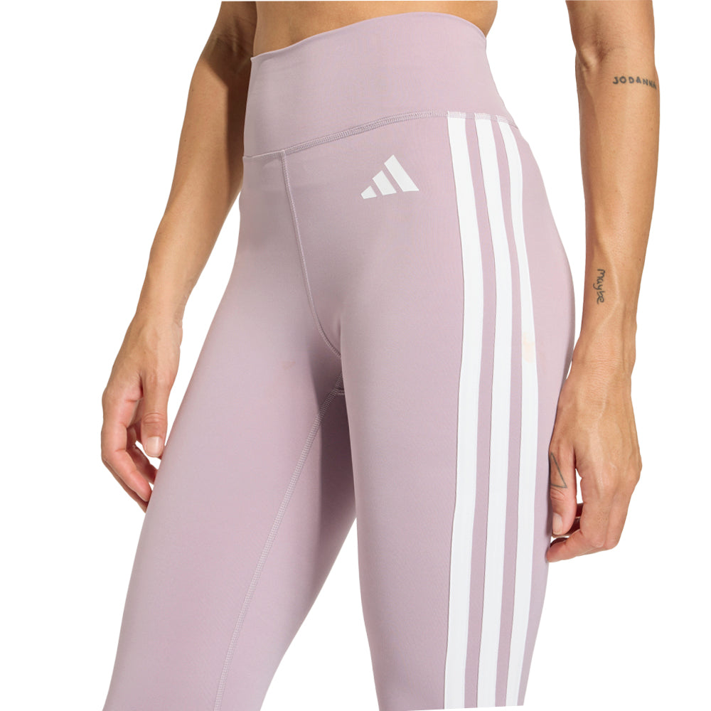 ADIDAS Optime Essentials Workout 3-Stripes 3/4 กางเกงเลกกิ้งออกกำลังกายผู้หญิง Supersports Thailand