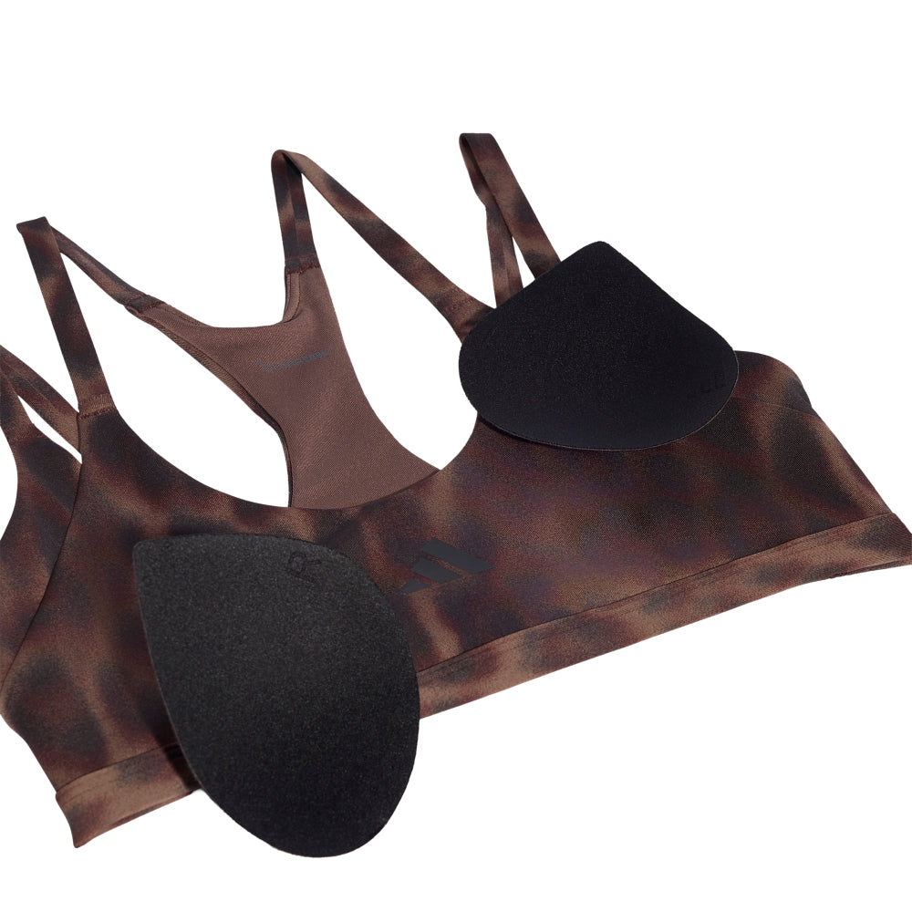 ADIDAS Optime Leopard Strappy Light Support Women's Sports Bra Supersports Thailand