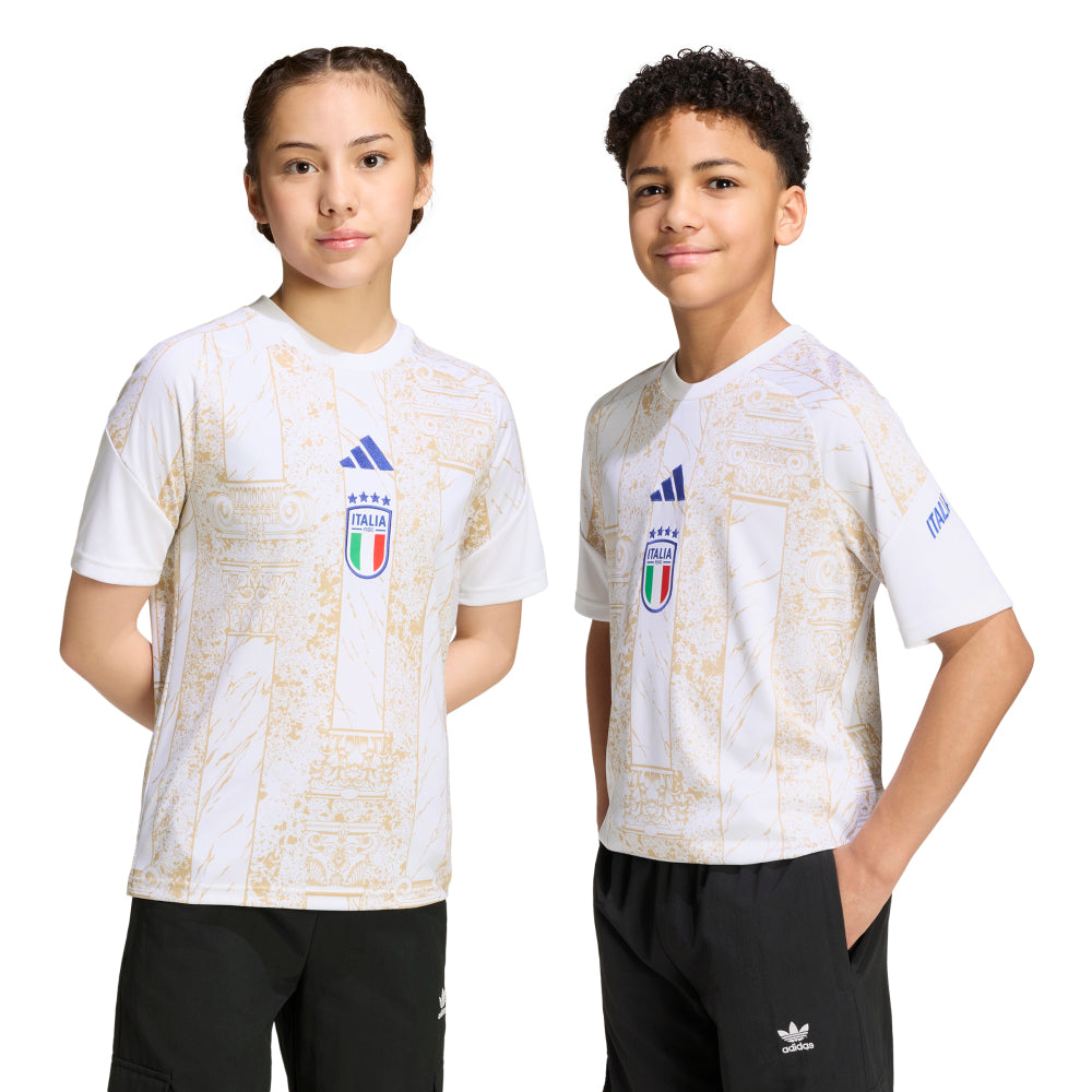 ADIDAS Kids Italy Home Pre-Match 2026 Jersey - Supersports Thailand