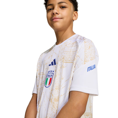 ADIDAS Kids Italy Home Pre-Match 2026 Jersey - Supersports Thailand