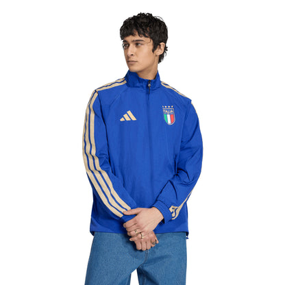 ADIDAS Italy Home Anthem Men's Football Jacket - Supersports Thailand