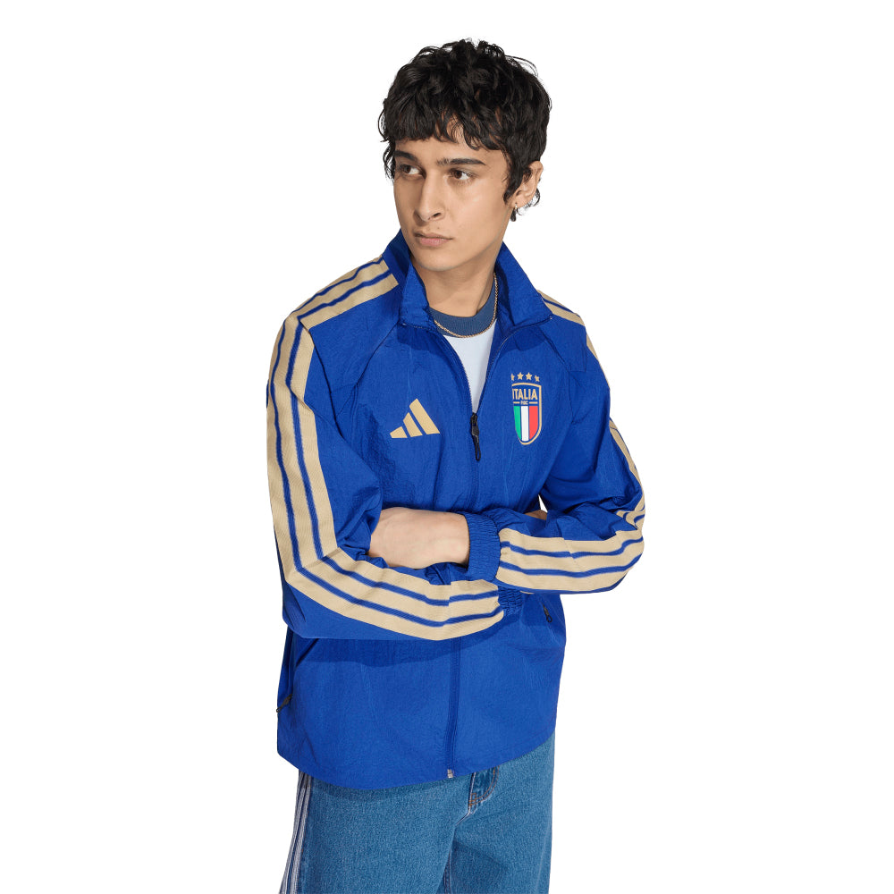 ADIDAS Italy Home Anthem Men's Football Jacket - Supersports Thailand