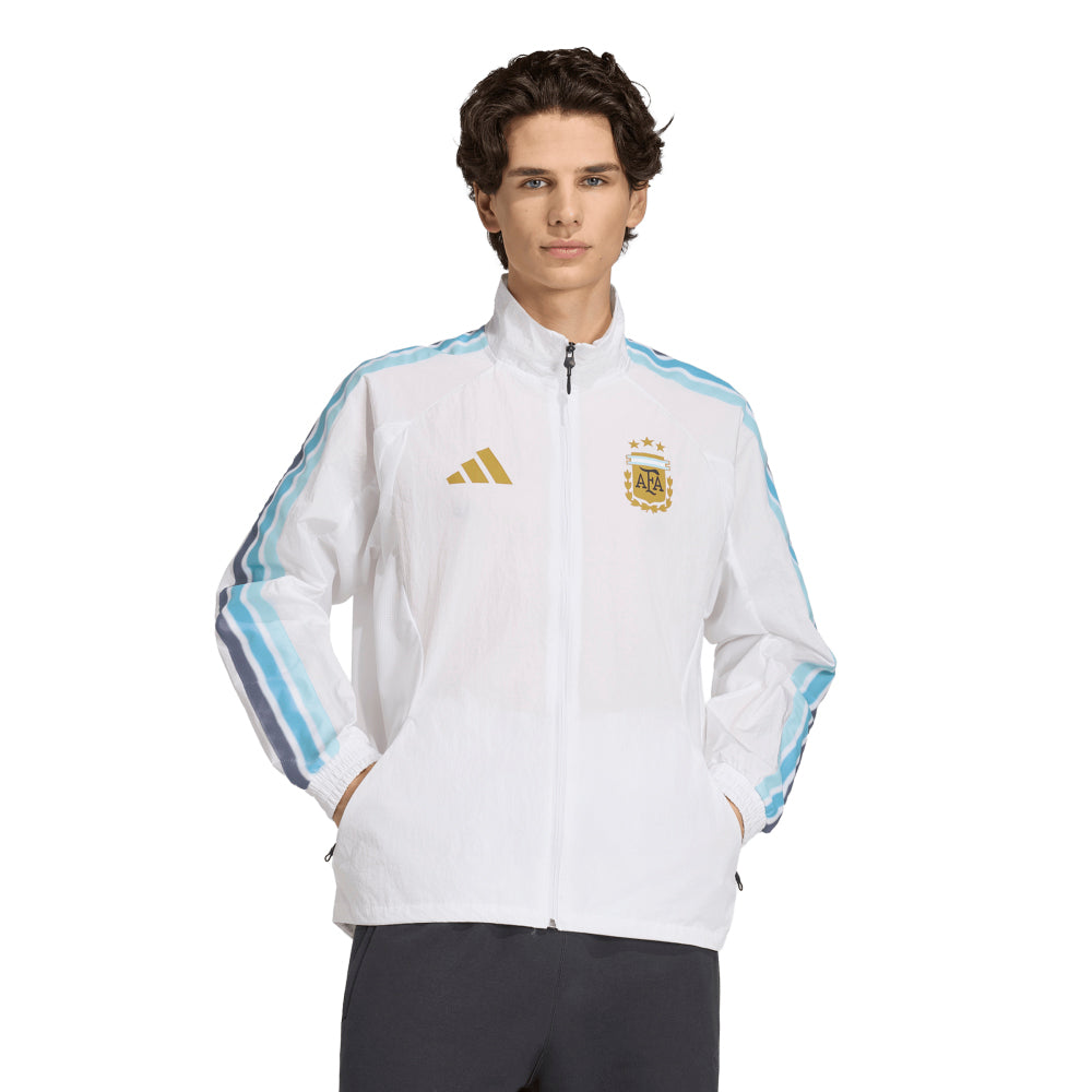 ADIDAS Argentina Home Anthem Men's Football Jacket - Supersports Thailand