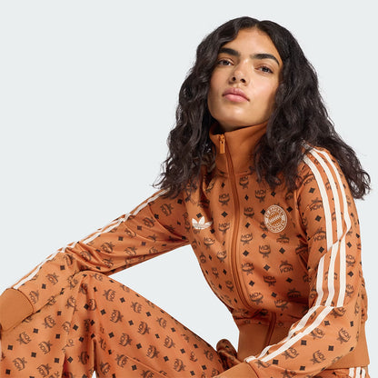 ADIDAS x MCM FC Bayern Muenchen 2026/27 Track เสื้อแจ็คเก็ตผู้หญิง