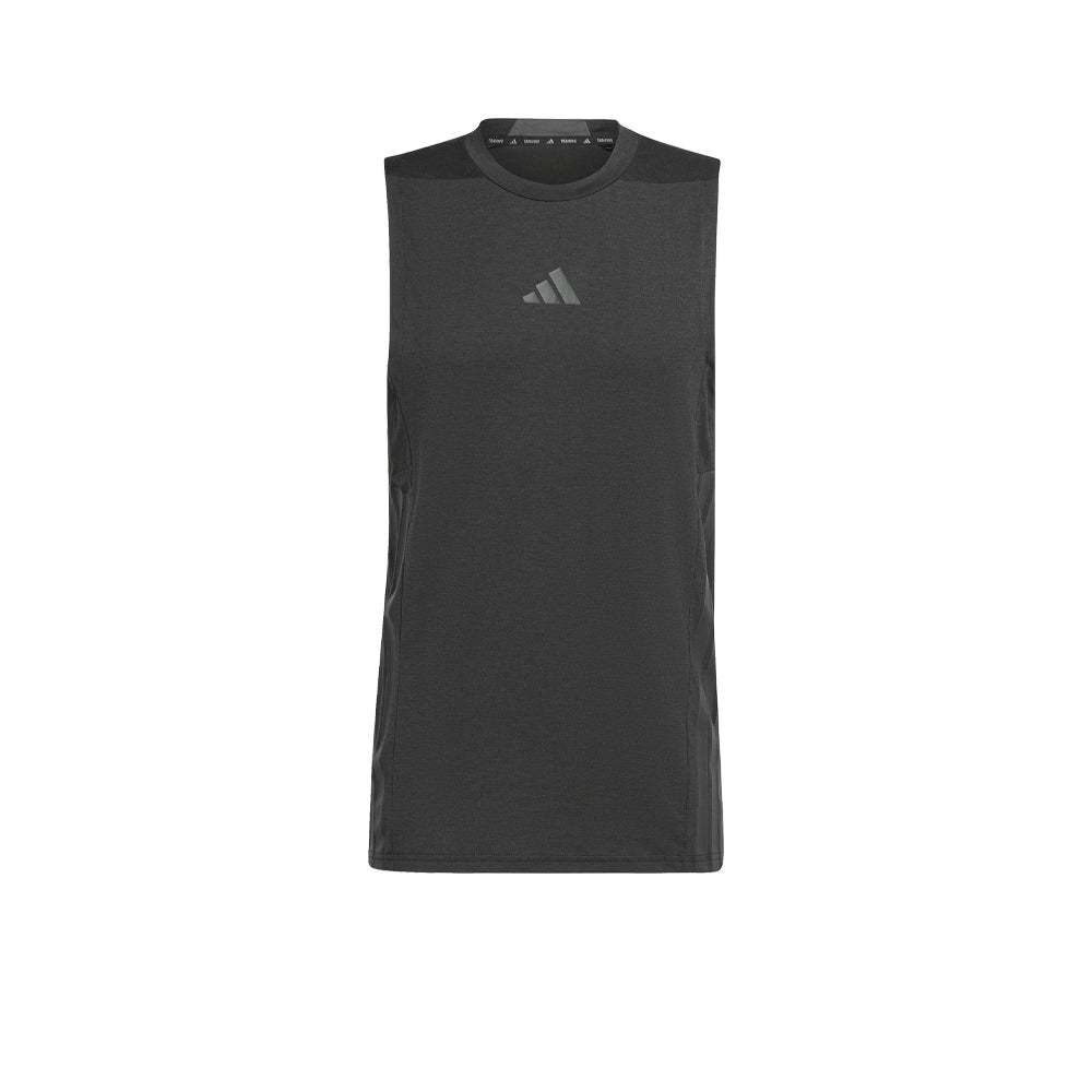 ADIDAS Designed-for-Training 3-Stripes เสื้อกล้ามออกกำลังกายผู้ชาย