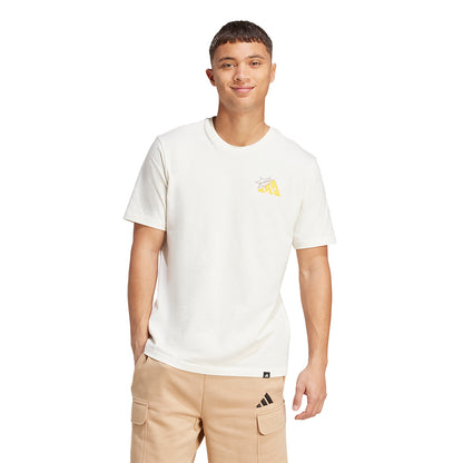 ADIDAS Food Grilled Cheese Graphic Tee เสื้อยืดผู้ชาย