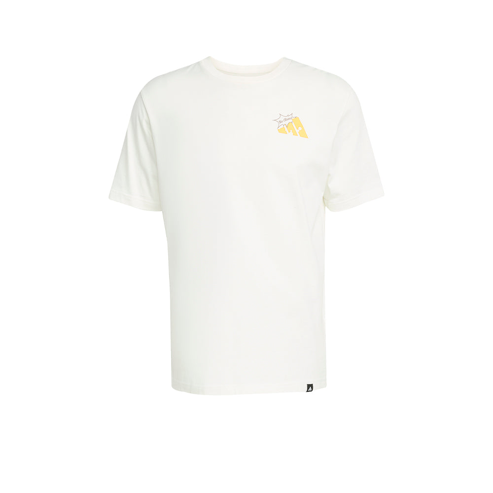 ADIDAS Food Grilled Cheese Graphic Tee เสื้อยืดผู้ชาย