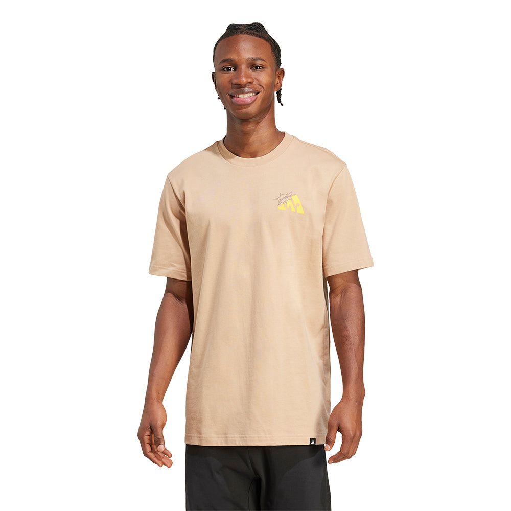 ADIDAS Food Grilled Cheese Graphic Tee เสื้อยืดผู้ชาย