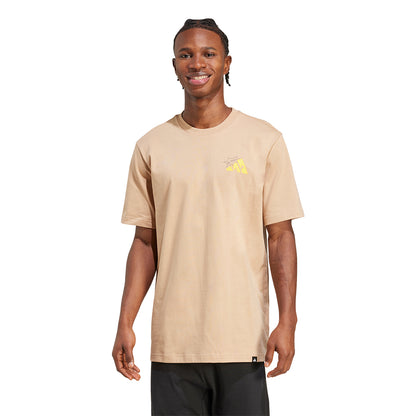 ADIDAS Food Grilled Cheese Graphic Tee เสื้อยืดผู้ชาย