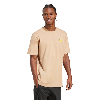 ADIDAS Food Grilled Cheese Graphic Tee เสื้อยืดผู้ชาย