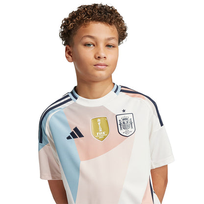 ADIDAS เสื้อแข่งเด็กทีมสเปน ชุดเยือน ฤดูกาล 2025