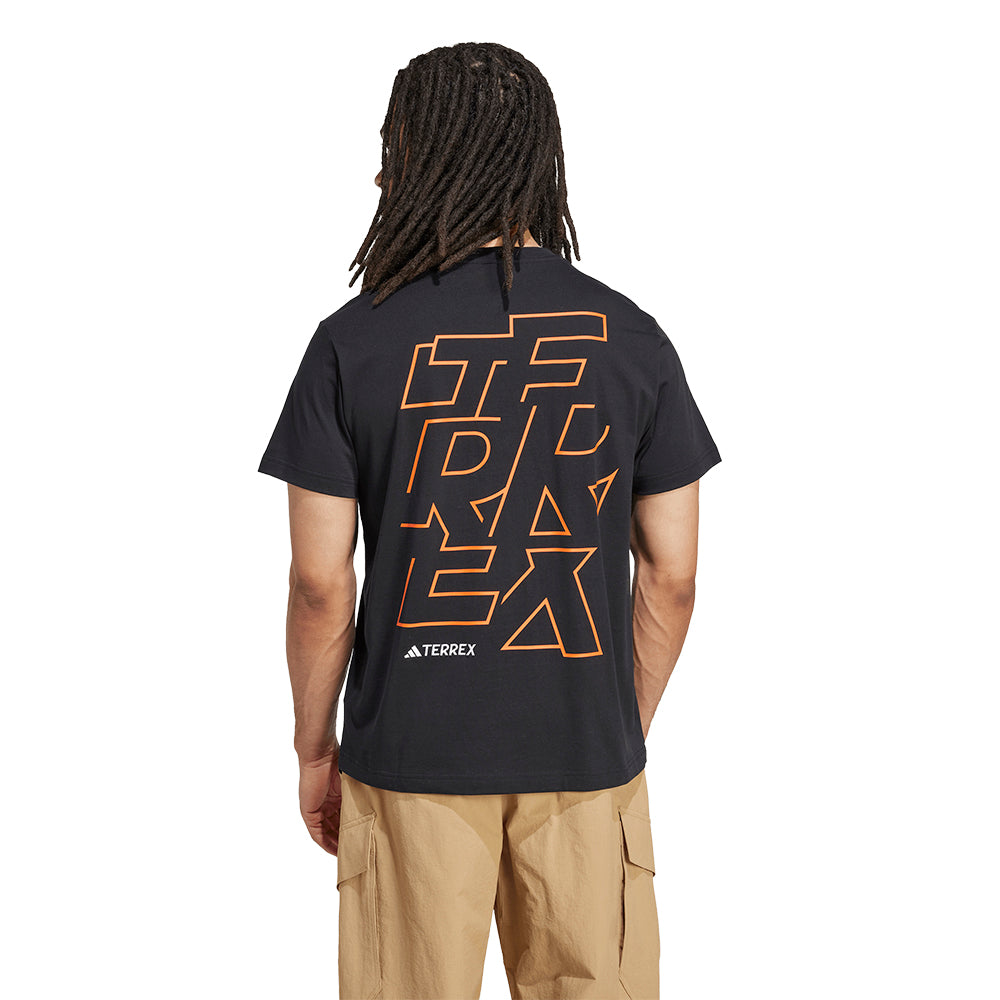 ADIDAS Terrex Signature AOP Graphic Tee Men's T-Shirt - Supersports Thailand
