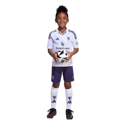ADIDAS Kids Manchester United Away 2025/26 Jersey Set