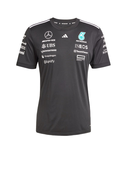 ADIDAS เสื้อแข่งรถผู้ชายทีม Mercedes - AMG Petronas Formula One