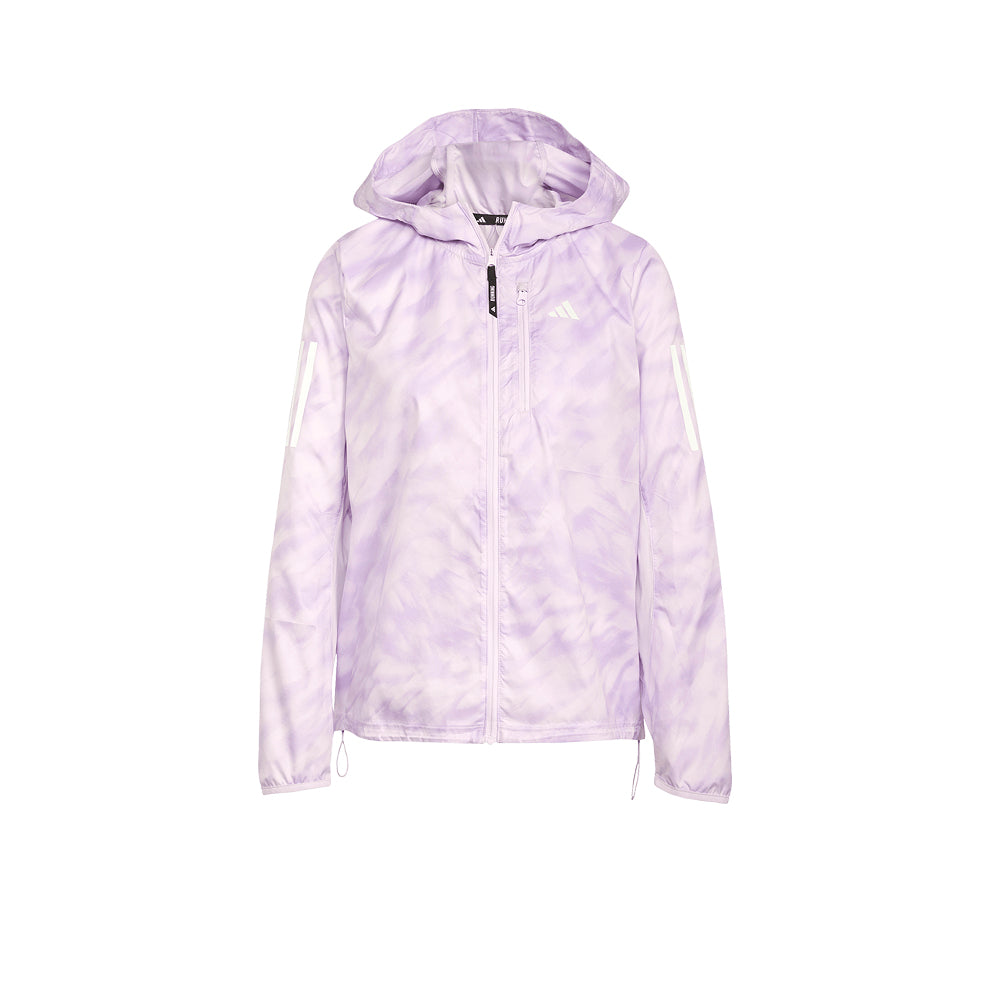 ADIDAS Own The Run Allover Print Women's Training Jacket - Supersports Thailand Supersports Thailand