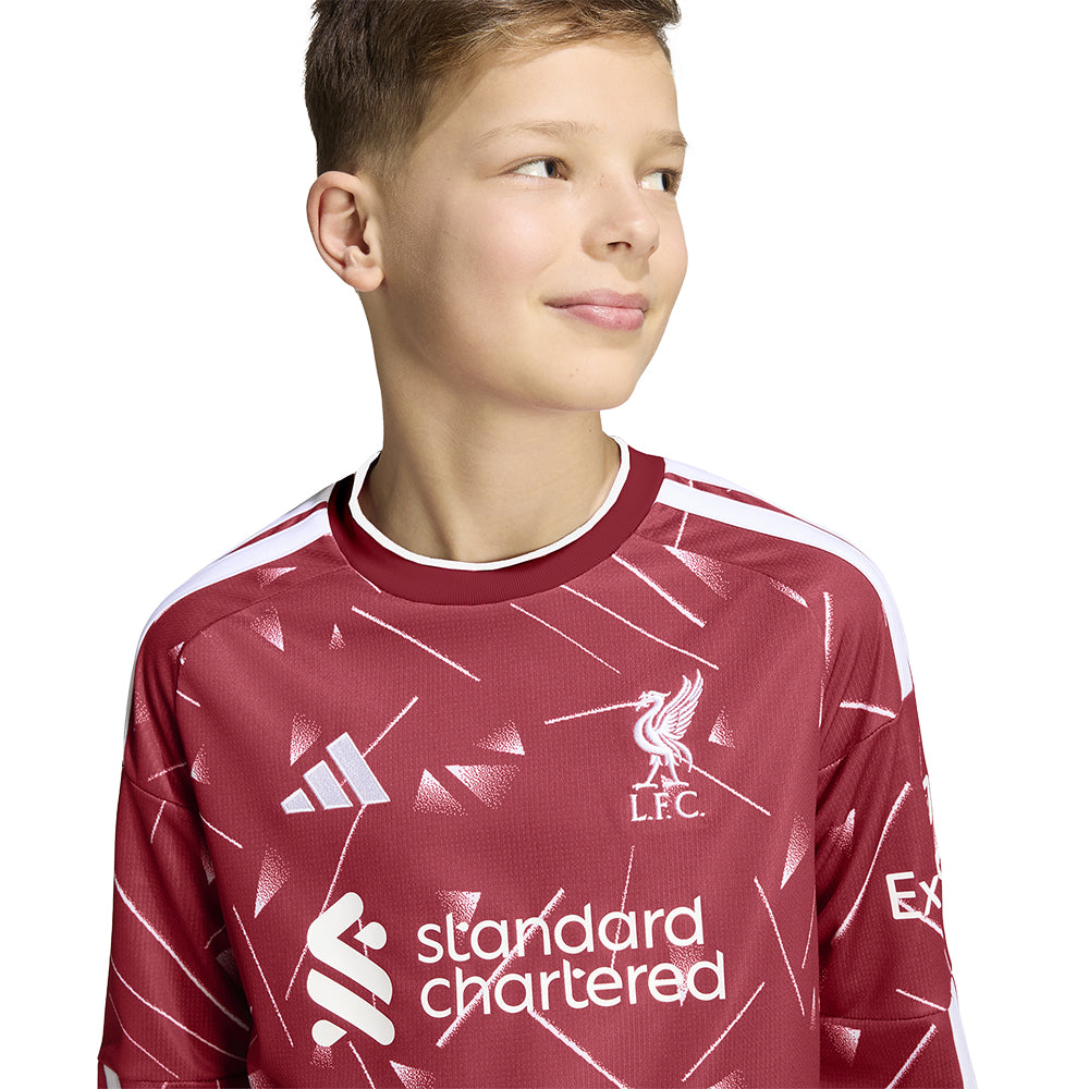 ADIDAS  Kids Liverpool FC Home 2026/27 Long Sleeve Jersey - Supersports Thailand