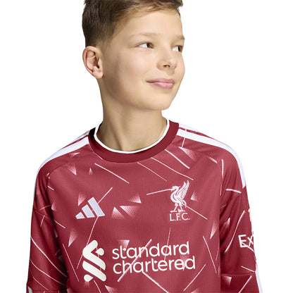 ADIDAS  Kids Liverpool FC Home 2026/27 Long Sleeve Jersey - Supersports Thailand