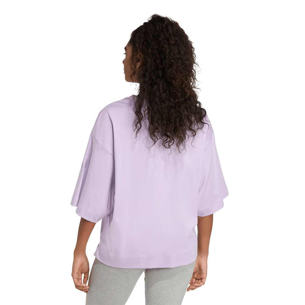ADIDAS Soft Lux Loose Women's Lifestyle T-Shirt - Supersports Thailand
