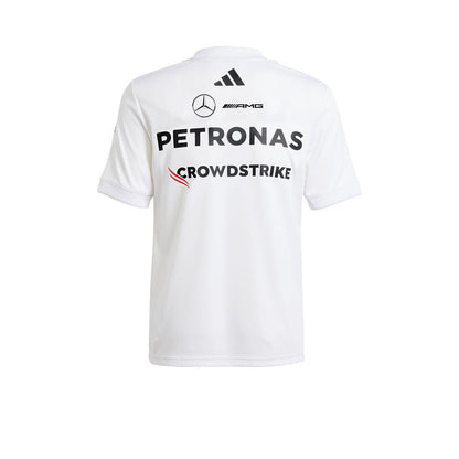 ADIDAS เสื้อแข่งรถเด็กทีมเมอร์เซเดส เอเอ็มจี ปิโตรนาส ฟอร์มูลาวัน