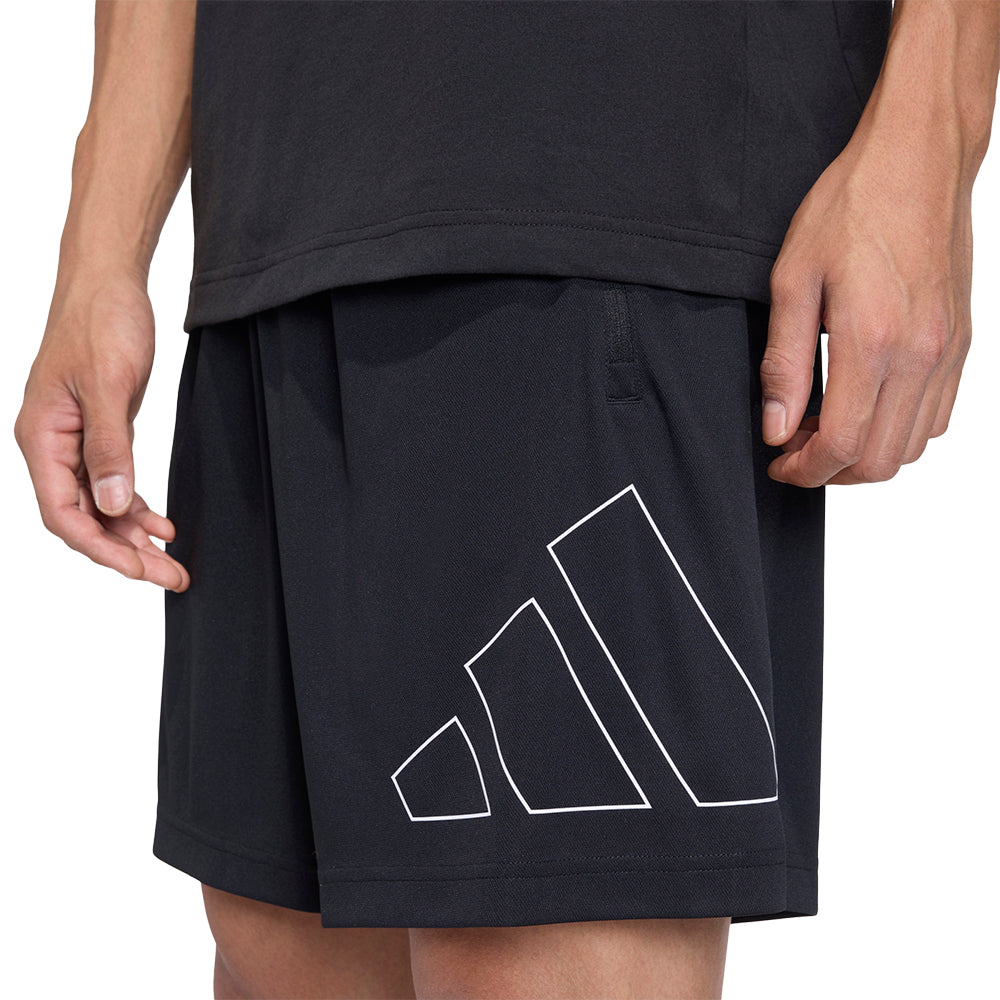 ADIDAS Workout Essentials Base Pique Big Logo Men's Training Shorts - Supersports Thailand
