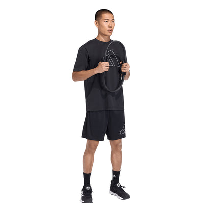 ADIDAS Workout Essentials Base Pique Big Logo Men's Training Shorts - Supersports Thailand