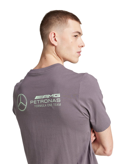 ADIDAS Mercedes - AMG Petronas Formula One Team Premium Woven Graphic เสื้อยืดผู้ชาย