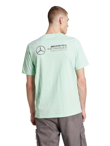 ADIDAS Mercedes - AMG Petronas Formula One Team Premium Woven Graphic Men's T-Shirt - Supersports Thailand