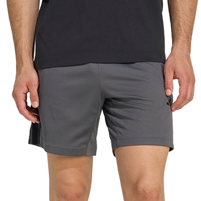 ADIDAS Workout Essentials Base 3-Stripes Pique 7 inch Men's Training Shorts - Supersports Thailand