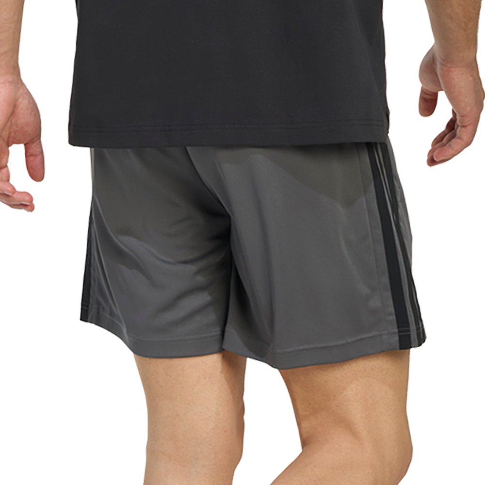 ADIDAS Workout Essentials Base 3-Stripes Pique 7 inch Men's Training Shorts - Supersports Thailand