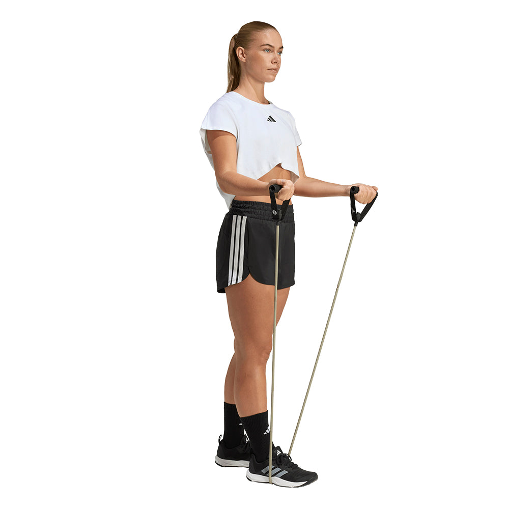 ADIDAS Pacer Workout Woven High Rise Women's Traning Shorts - Supersports Thailand