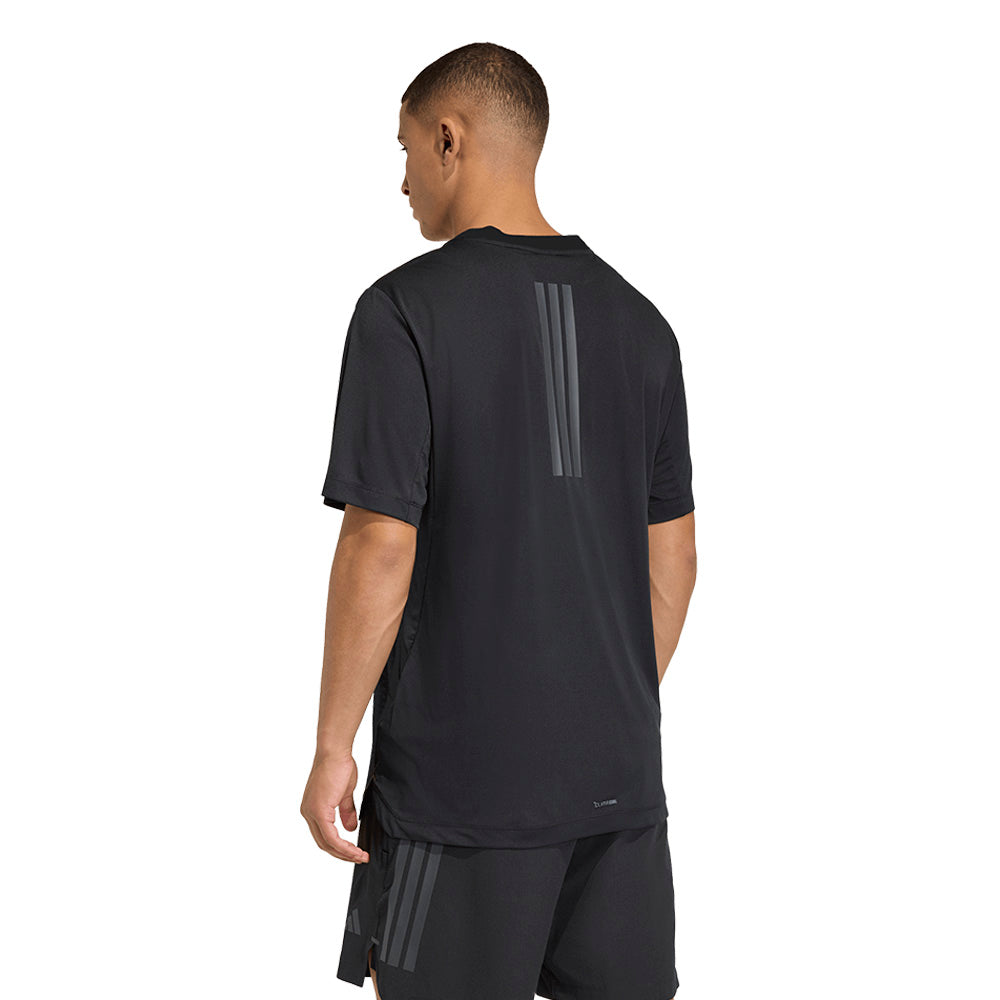 ADIDAS D4T PrimeLift 3 Stripes Men's Training T-Shirt - Supersports Thailand