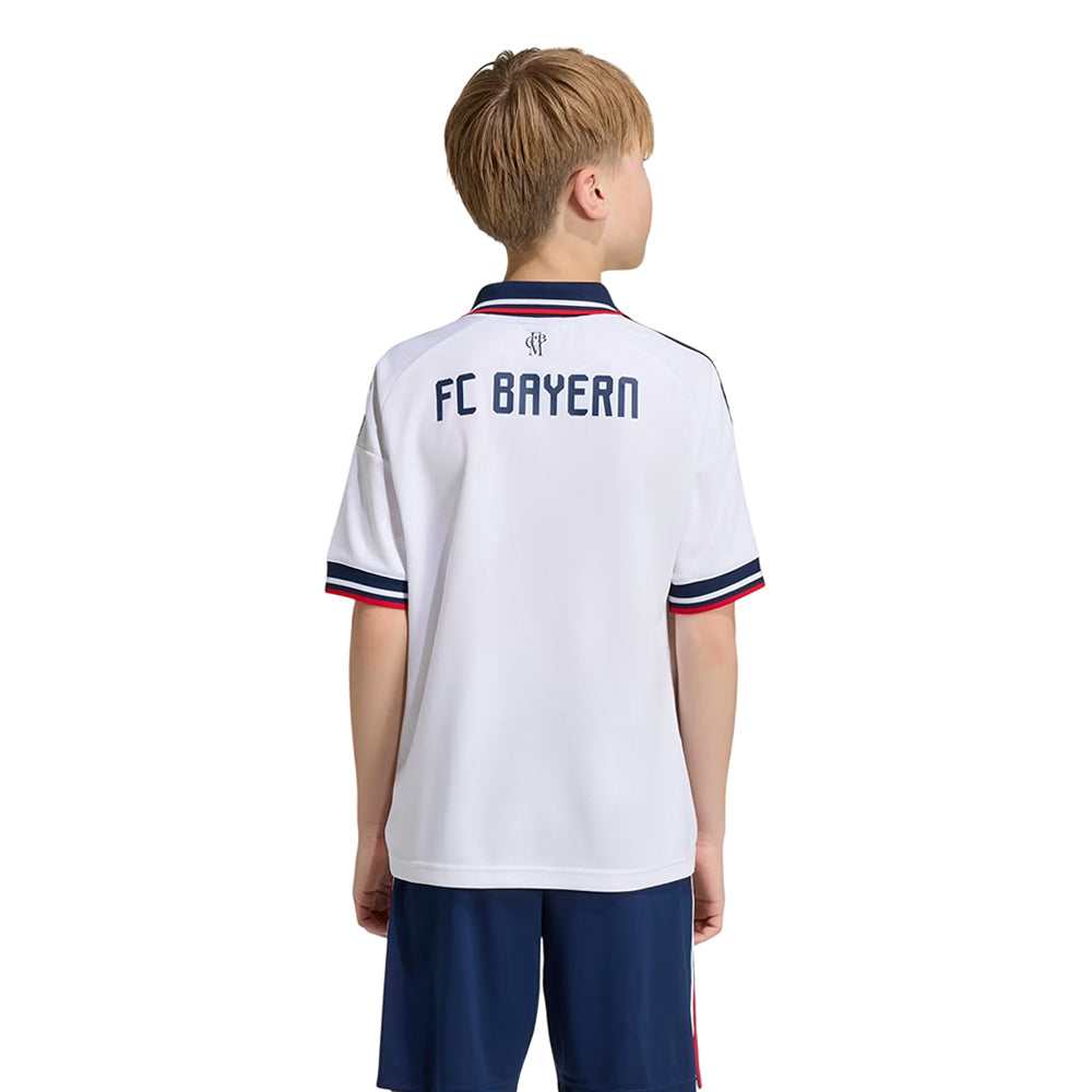 ADIDAS เสื้อแข่งเด็กทีมบาเยิร์น มิวนิค ชุดเยือน ฤดูกาล 2026/27 Supersports Thailand
