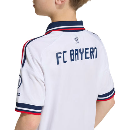 ADIDAS เสื้อแข่งเด็กทีมบาเยิร์น มิวนิค ชุดเยือน ฤดูกาล 2026/27