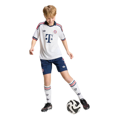 ADIDAS เสื้อแข่งเด็กทีมบาเยิร์น มิวนิค ชุดเยือน ฤดูกาล 2026/27