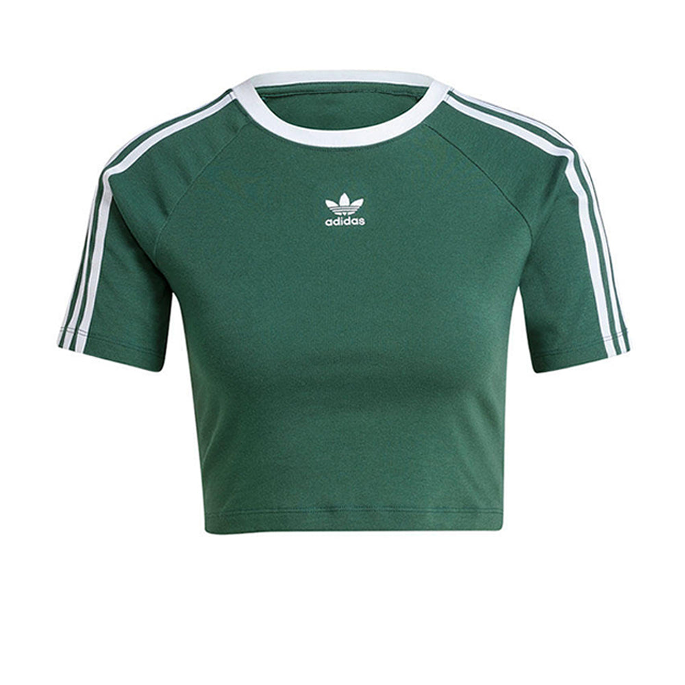 ADIDAS ORIGINALS 3-Stripes Baby Tee Women's T-Shirt