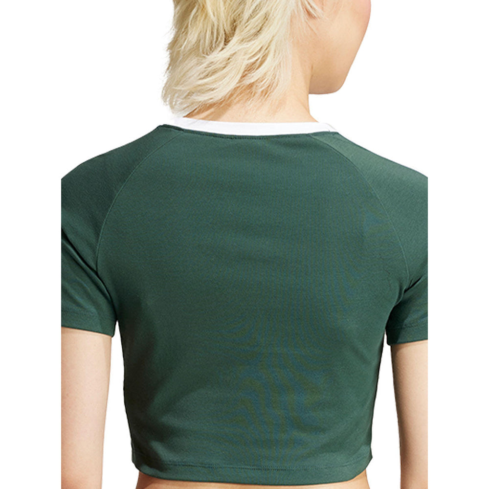 ADIDAS ORIGINALS 3-Stripes Baby Tee Women's T-Shirt