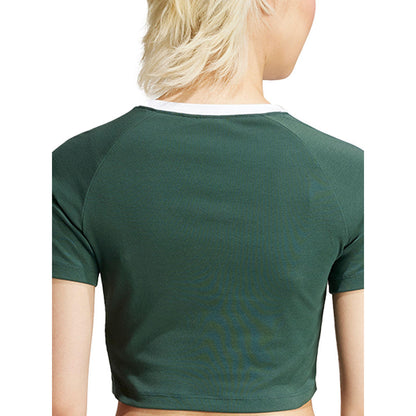 ADIDAS ORIGINALS 3-Stripes Baby Tee Women's T-Shirt