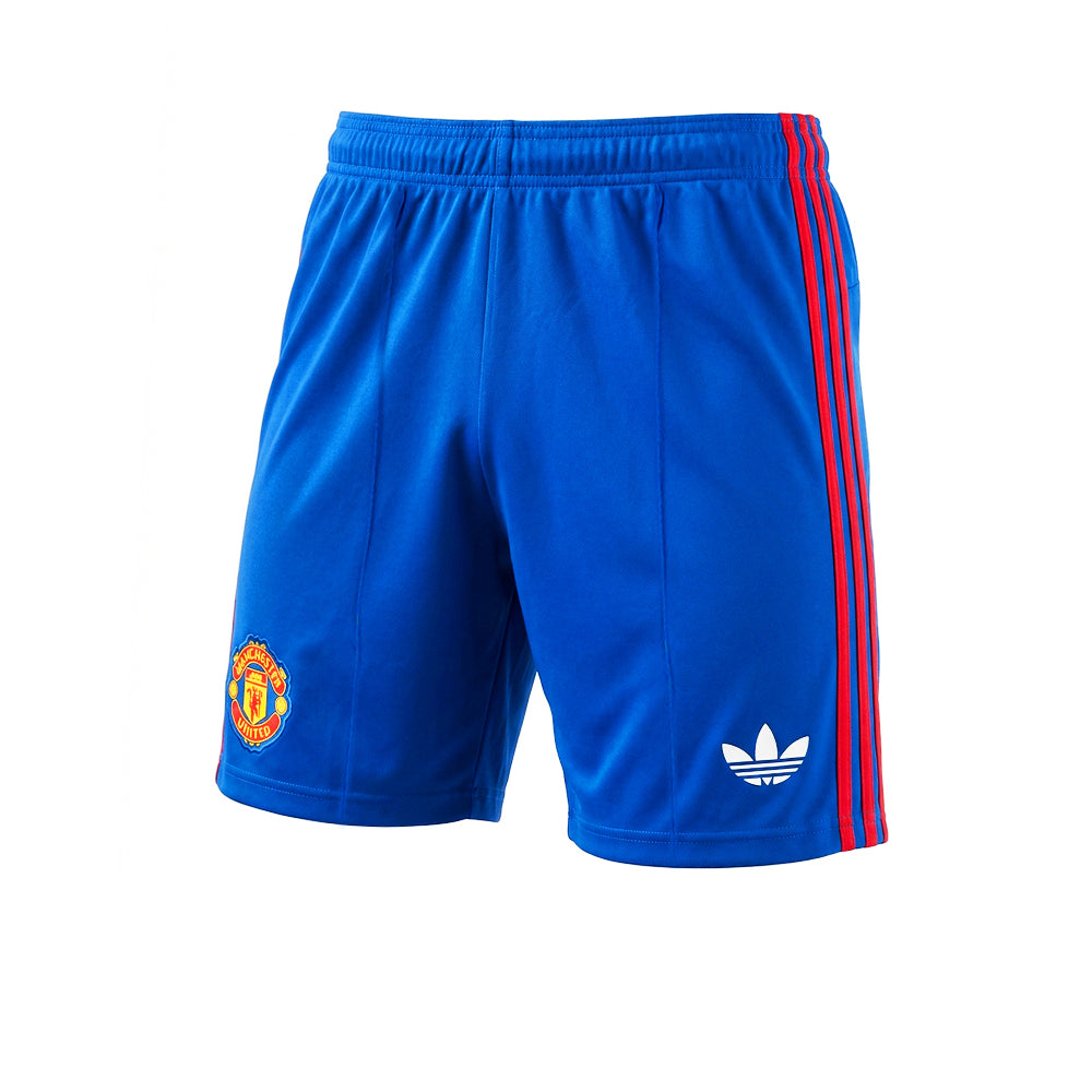 ADIDAS กางเกงฟุตบอลผู้ชายทีมแมนเชสเตอร์ ยูไนเต็ด ชุดเยือน ฤดูกาล 2026/27 Supersports Thailand