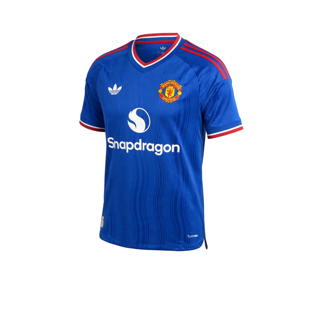 ADIDAS เสื้อแข่งผู้ชายทีมแมนเชสเตอร์ ยูไนเต็ด ชุดเยือน เกรด Authentic ฤดูกาล 2026/27 Supersports Thailand