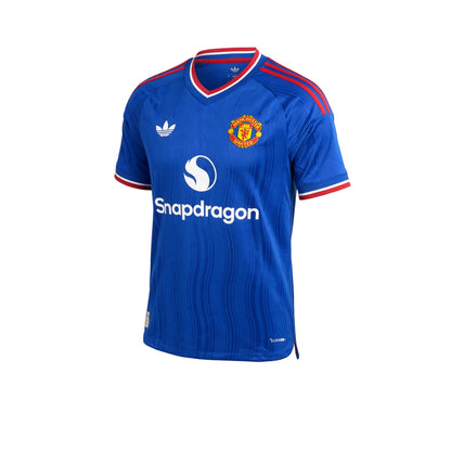 ADIDAS เสื้อแข่งผู้ชายทีมแมนเชสเตอร์ ยูไนเต็ด ชุดเยือน เกรด Authentic ฤดูกาล 2026/27