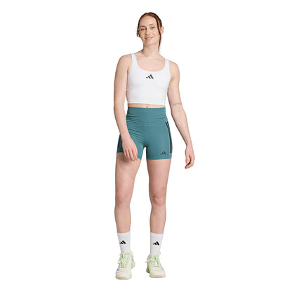 ADIDAS Optime 3-Stripes 1/4 Women's Training Shorts - Supersports Thailand