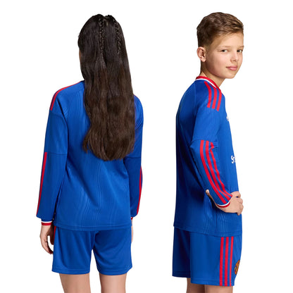 ADIDAS Kids Manchester United Away 2026/27 Longsleeve Jersey