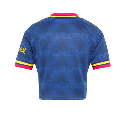 ADIDAS เสื้อแข่งผู้หญิงทรงครอปทีมอาร์เซนอล ชุดเยือน ฤดูกาล 2026/27