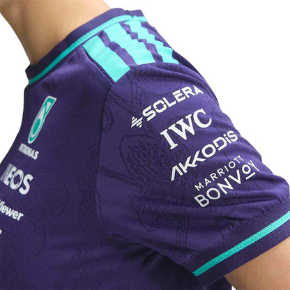 ADIDAS เสื้อแข่งรถผู้หญิงทีม Mercedes - AMG Petronas Formula 1 Team Vanda Bloom เกรด Authentic