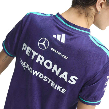 ADIDAS เสื้อแข่งรถผู้หญิงทีม Mercedes - AMG Petronas Formula 1 Team Vanda Bloom เกรด Authentic